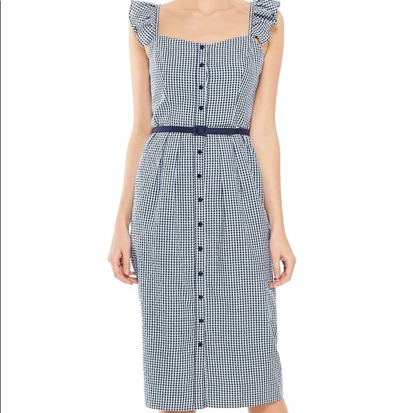 Gal Meets Glam Dresses & Skirts - Gal Meets Glam Carly Gingham Dress 18 NO BELT